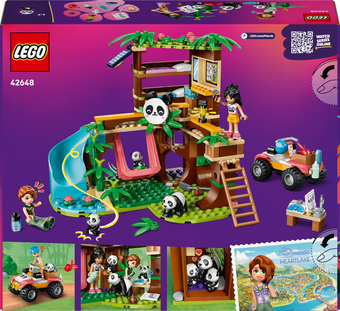 LEGO Friends - Le Sanctuaire des Pandas 42648 emballage