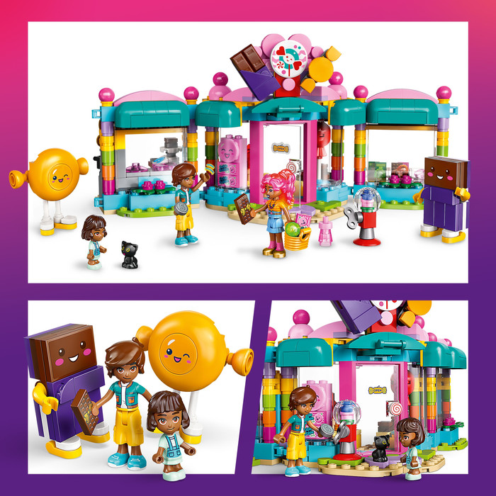 LEGO Friends Heartlake City Snoepwinkel 42649 product in gebruik