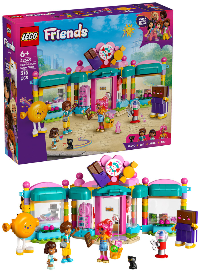 LEGO Friends Heartlake City Snoepwinkel 42649 rechterkant