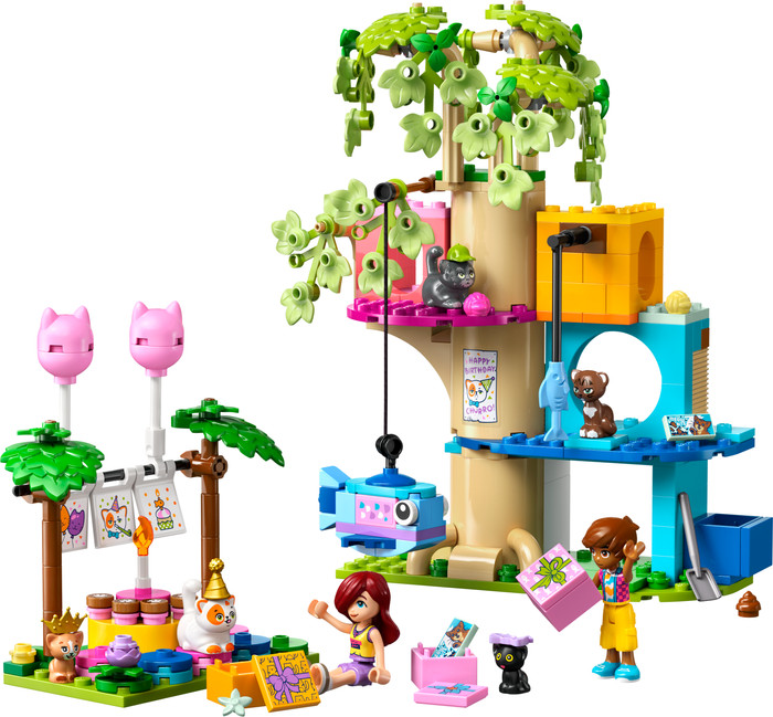 LEGO Friends - La Fête d¿Anniversaire et l¿Arbre à Chats 42666 Main Image