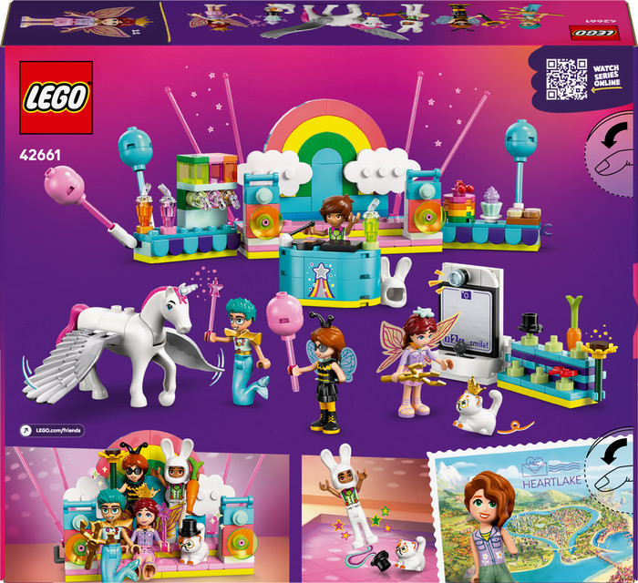 LEGO Friends Costume Party with Unicorn and Fairy 42661 packaging