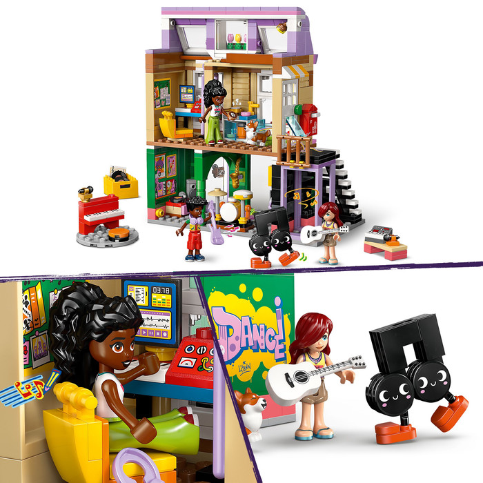 LEGO Friends - Le Magasin de Musique et l¿Appartement 42653 produit à l'usage