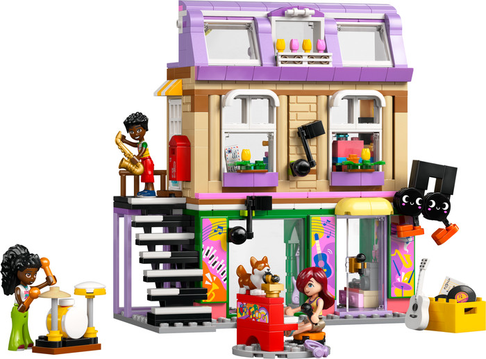 LEGO Friends - Le Magasin de Musique et l¿Appartement 42653 Main Image