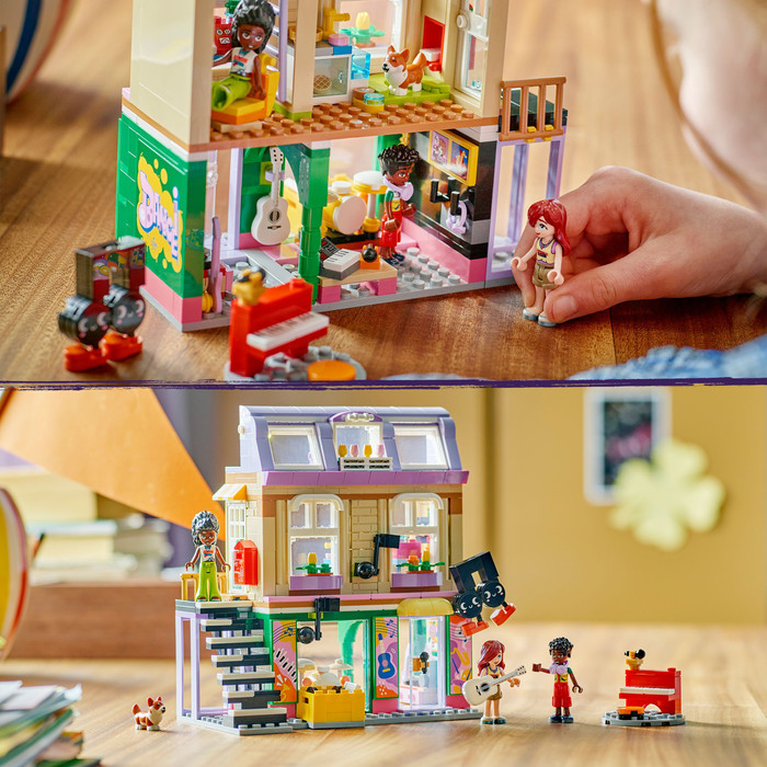 LEGO Friends - Le Magasin de Musique et l¿Appartement 42653 produit à l'usage