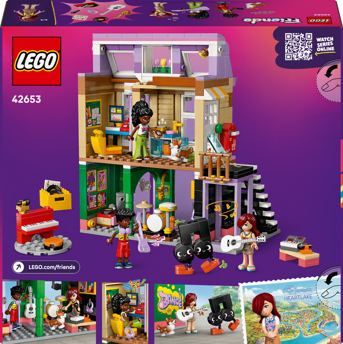 LEGO Friends - Le Magasin de Musique et l¿Appartement 42653 emballage