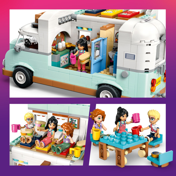 LEGO Friends Friendship Camper Van Adventure 42663 product in use