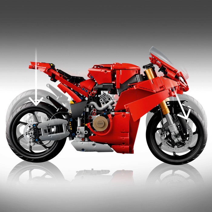 LEGO Technic - La Moto Ducati Panigale V4 S 42202 produit à l'usage