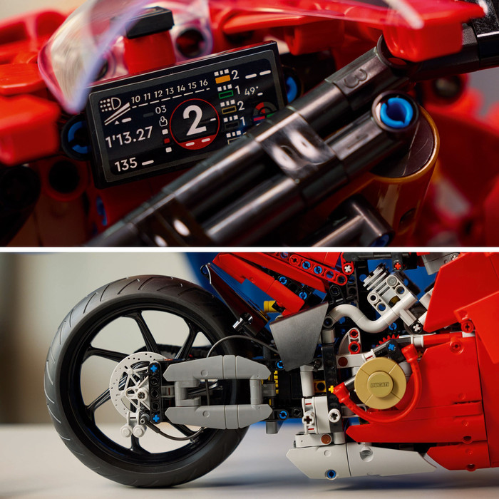 LEGO Technic - La Moto Ducati Panigale V4 S 42202 produit à l'usage