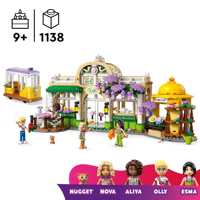 LEGO Friends Plant Café and Flower Shop 42671 product in use
