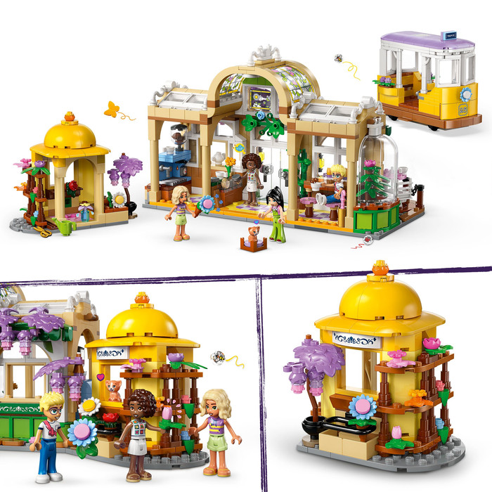 LEGO Friends Plant Café and Flower Shop 42671 product in use