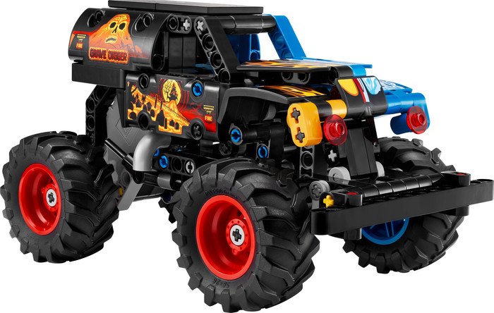 LEGO Technic Monster Jam Grave Digger vuur en ijs 42219 Main Image