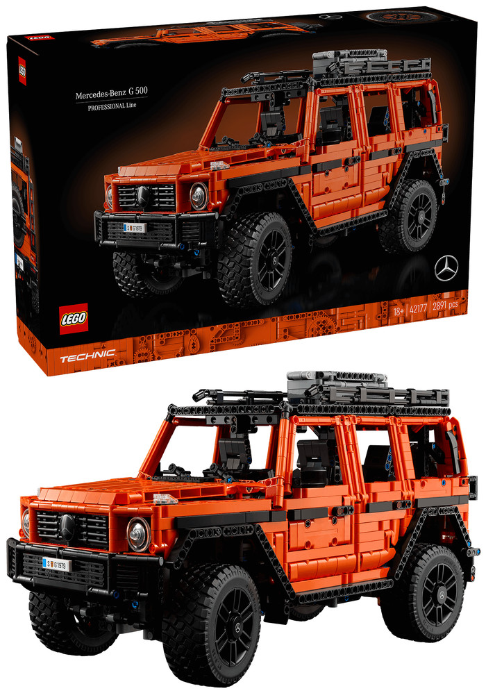 LEGO Technic - Mercedes-Benz G 500 PROFESSIONAL Line 42177 côté droit