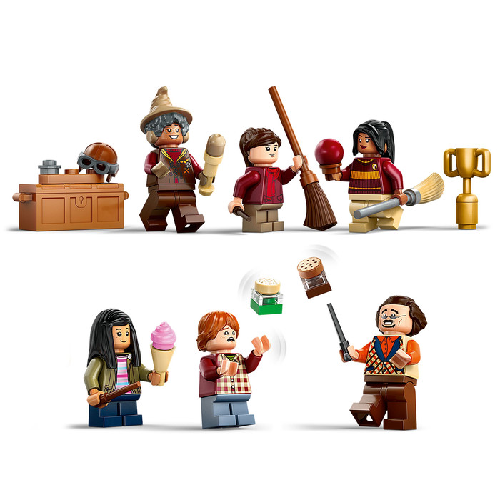 LEGO Harry Potter - Magasin d'Accessoires de Quidditch et Marchand de Glaces 76452 produit à l'usage