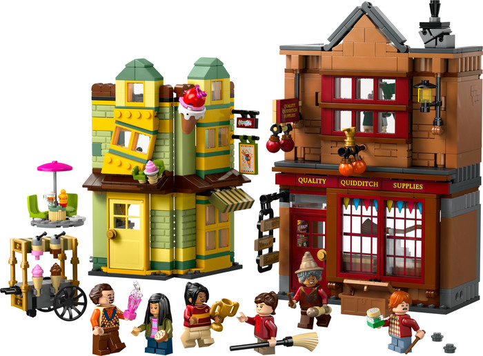 LEGO Harry Potter - Magasin d'Accessoires de Quidditch et Marchand de Glaces 76452 Main Image