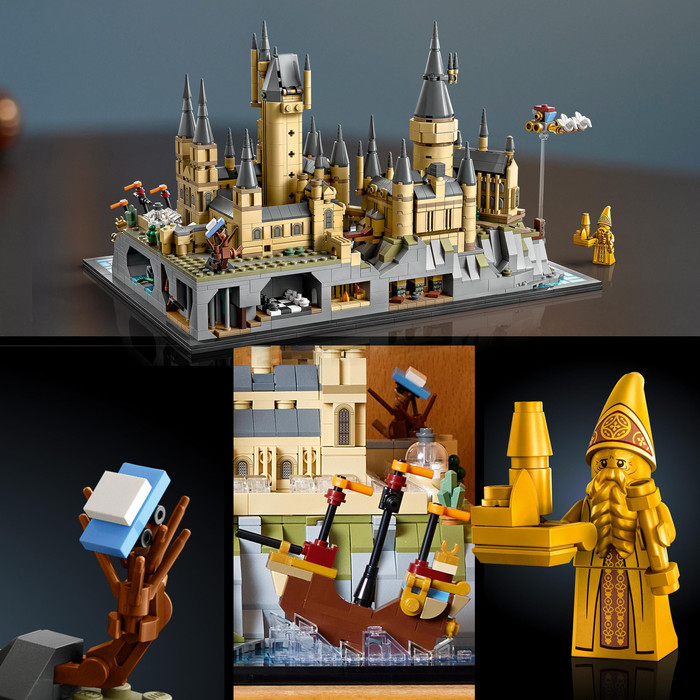 LEGO Harry Potter Kasteel Zweinstein en Terrein 76419 product in gebruik