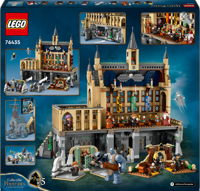LEGO Harry Potter Hogwarts Castle: The Great Hall 76435 packaging