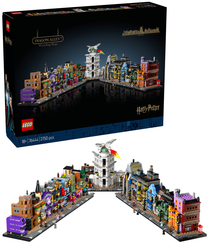 LEGO Harry Potter De Wegisweg Tovenaarswinkels 76444 rechterkant
