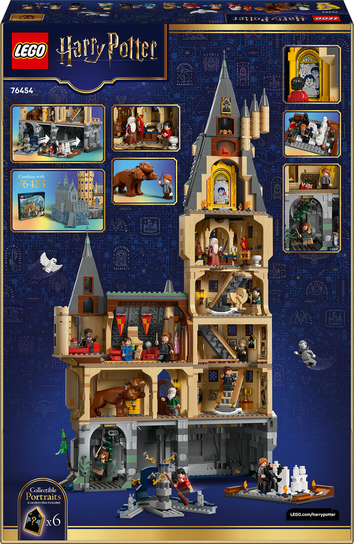 LEGO Harry Potter Hogwarts Castle: The Main Tower 76454 packaging
