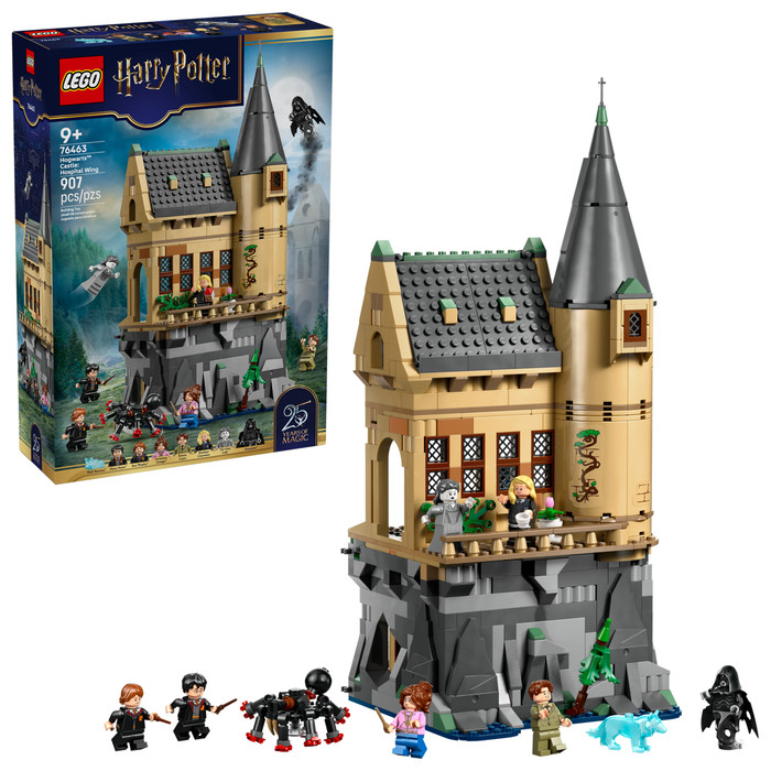 LEGO Harry Potter Hogwarts Castle: Hospital Wing 76463 right side