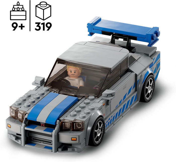 LEGO Speed Champions 2 Fast 2 Furious Nissan Skyline GT-R 76917 visual leverancier