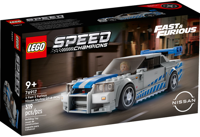 LEGO Speed Champions 2 Fast 2 Furious Nissan Skyline GT-R 76917 verpakking