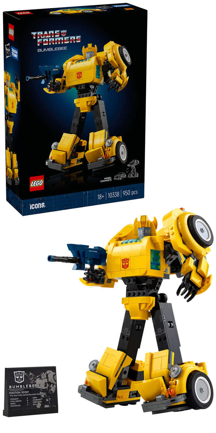 LEGO Icons Bumblebee 10338 right side