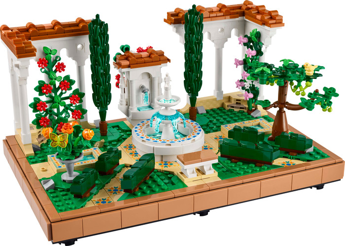 LEGO Icons Fountain Garden 10359 Main Image