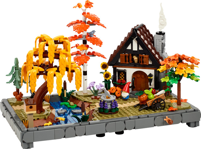 LEGO Icons Herfsttuin met cottage 11372 Main Image