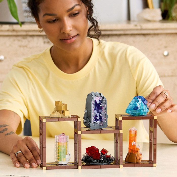 LEGO Ideas - Collection de Minéraux 21362 produit à l'usage