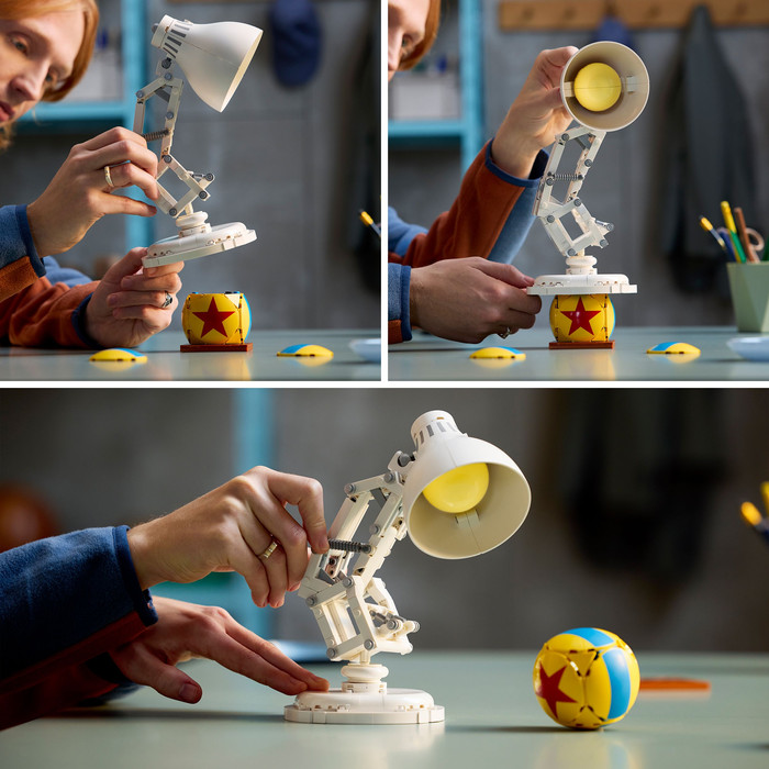 LEGO Ideas - Disney Pixar Luxo Jr. 21357 produit à l'usage