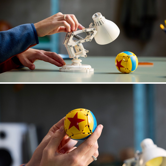 LEGO Ideas - Disney Pixar Luxo Jr. 21357 produit à l'usage