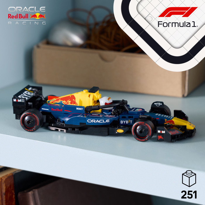 LEGO Speed Champions Oracle Red Bull Racing RB20 F1 Race Car 77243 visual supplier