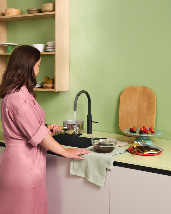 Quooker COMBI+ & Quooker Fusion Round Noir produit à l'usage