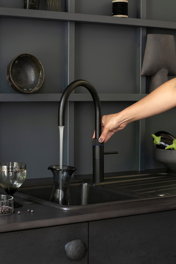 Quooker COMBI & Quooker Fusion Round Noir produit à l'usage