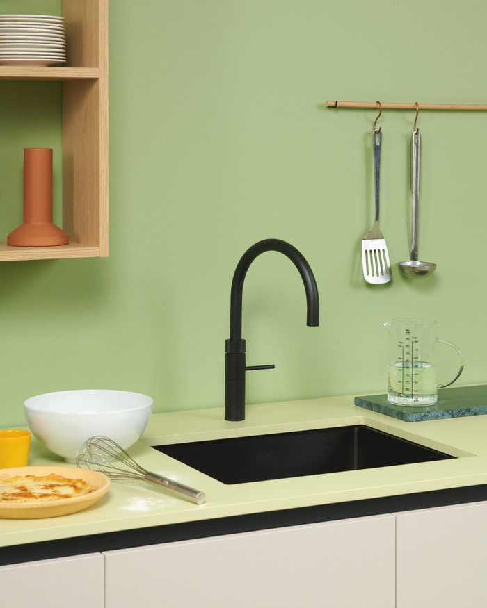 Quooker PRO3 & Quooker Fusion Round Noir produit à l'usage