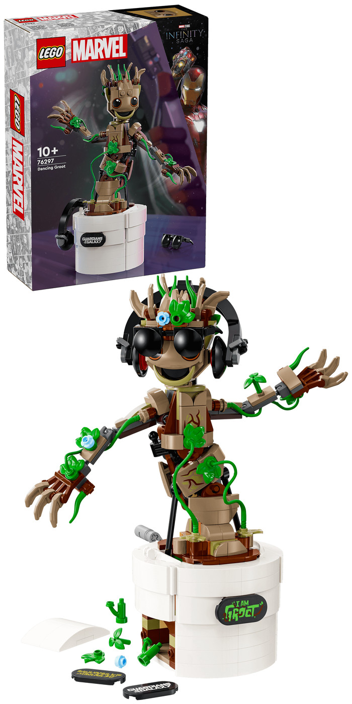 LEGO Marvel Dancing Groot 76297 right side