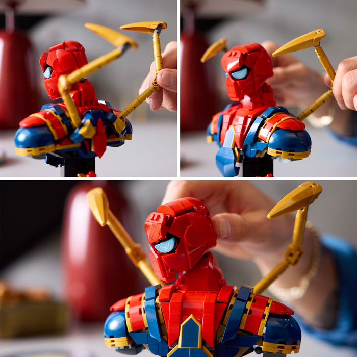 LEGO Marvel - Buste d¿Iron Spider-Man 76326 produit à l'usage