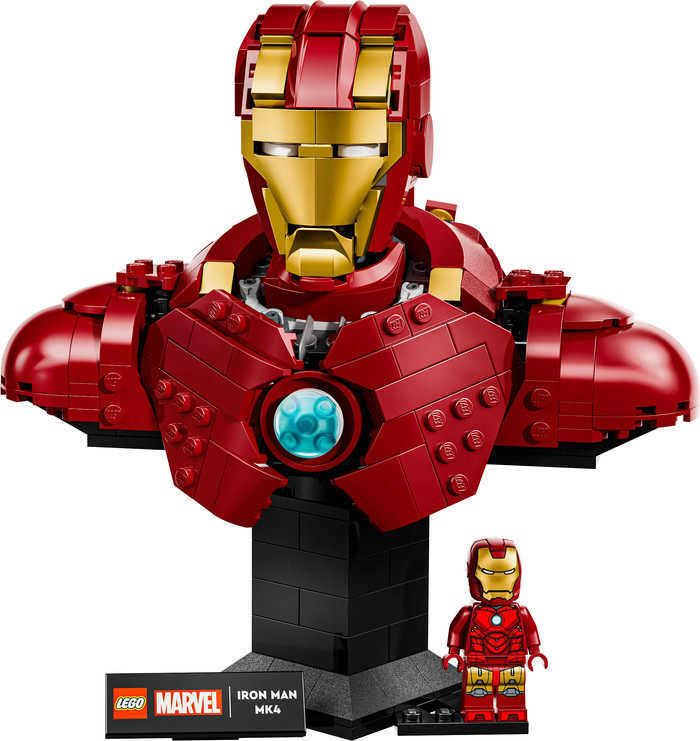 LEGO Marvel - Buste d¿Iron Man MK4 76327 Main Image