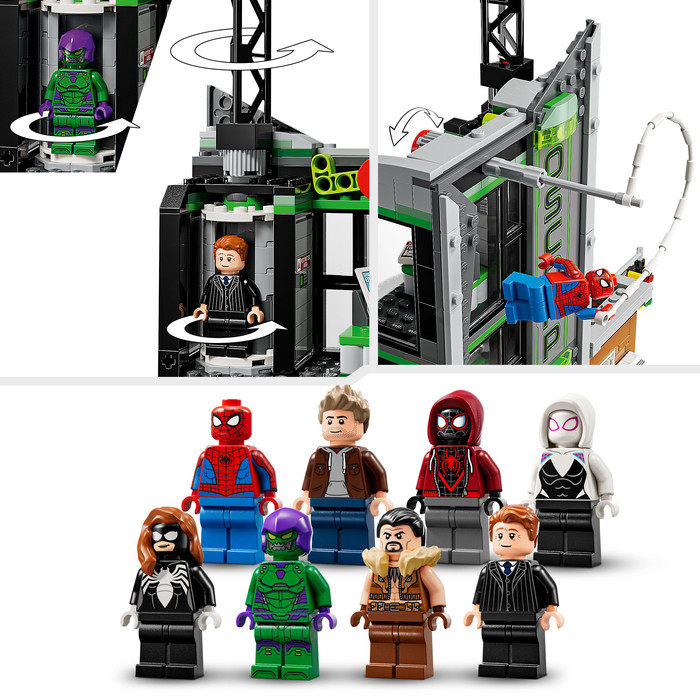 LEGO Marvel - Spider-Man contre Oscorp 76324 produit à l'usage