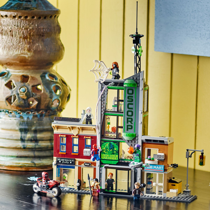 LEGO Marvel - Spider-Man contre Oscorp 76324 produit à l'usage