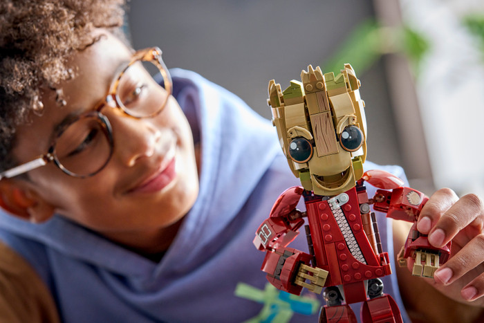 LEGO Marvel - Groot en Tenue de Ravageur 76341 produit à l'usage