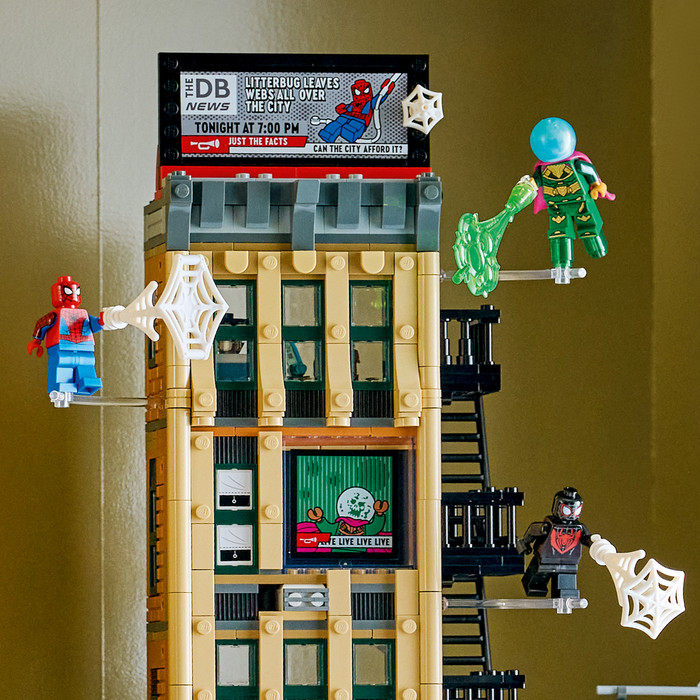 LEGO Marvel - Spider-Man contre Mystério : le Daily Bugle 76342 produit à l'usage