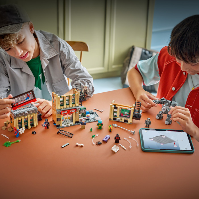 LEGO Marvel - Spider-Man contre Mystério : le Daily Bugle 76342 produit à l'usage