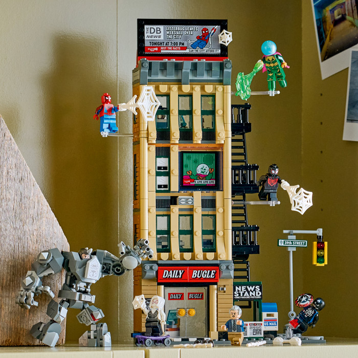 LEGO Marvel - Spider-Man contre Mystério : le Daily Bugle 76342 produit à l'usage