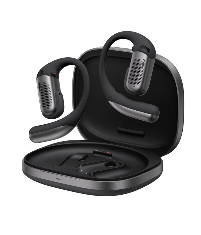 Shokz OpenFit Pro Zwart samengesteld product