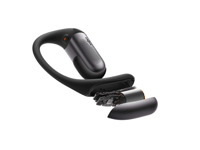 Shokz OpenFit Pro Zwart detail