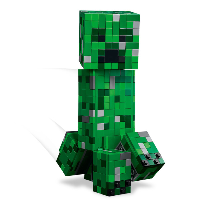 LEGO Minecraft de Creeper 21276 product in gebruik
