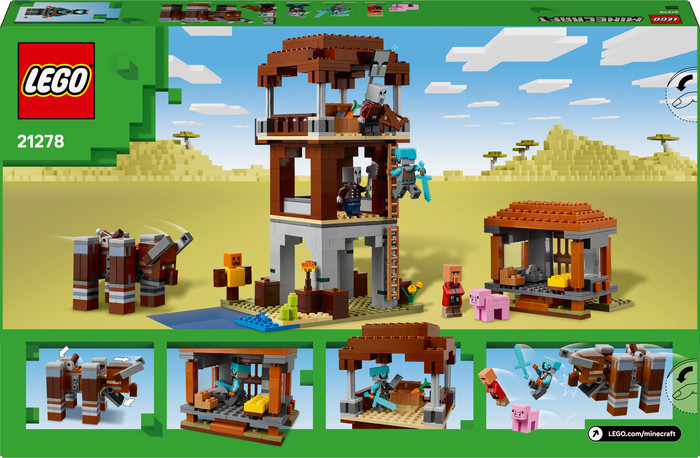 LEGO Minecraft - L¿avant-poste de Pillards et le Ravageur 21278 emballage