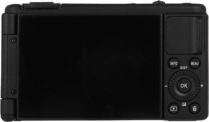 Yashica City 300 Zwart achterkant