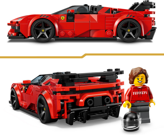 LEGO Speed Champions Ferrari SF90 XX Stradale Sports Car 77254 product in use